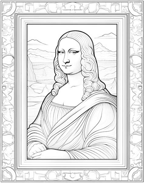 oblock mona lisa|mona lisa do druku.